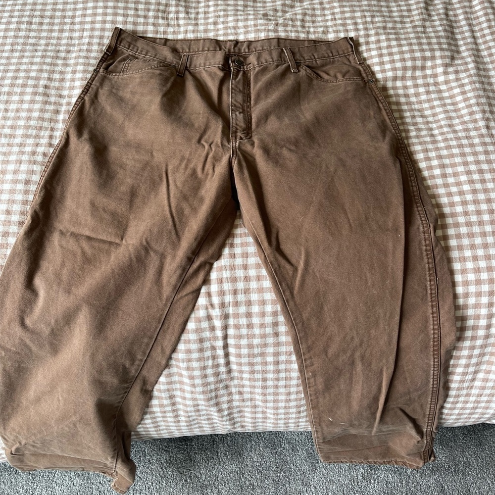 Dickies Classic Brown Utility Pants - Picture 3 of 5